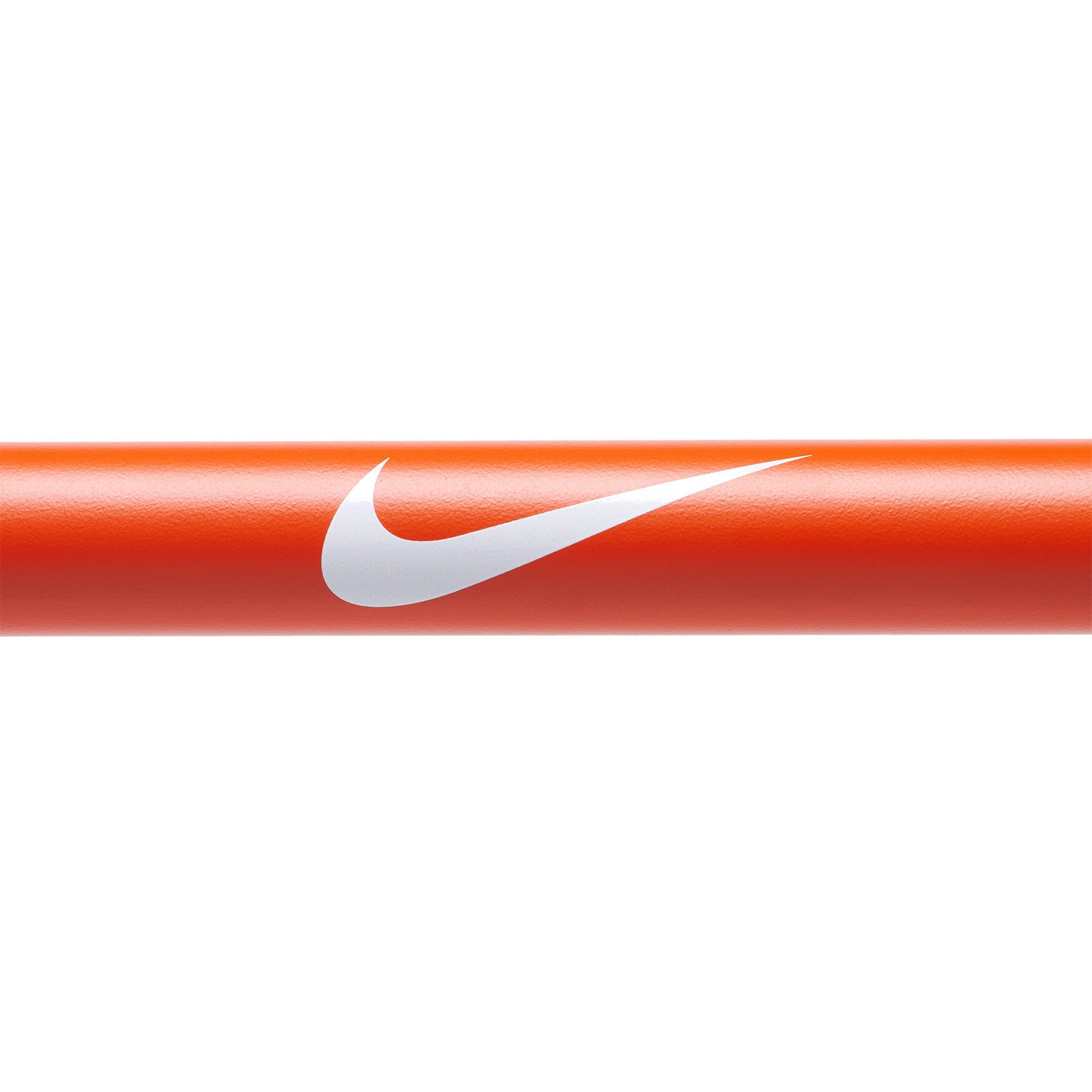 Nike Strength Coated Premium Langhantel 20 kg - Orange / Orange Swoosh - Cerakote-Beschichtung