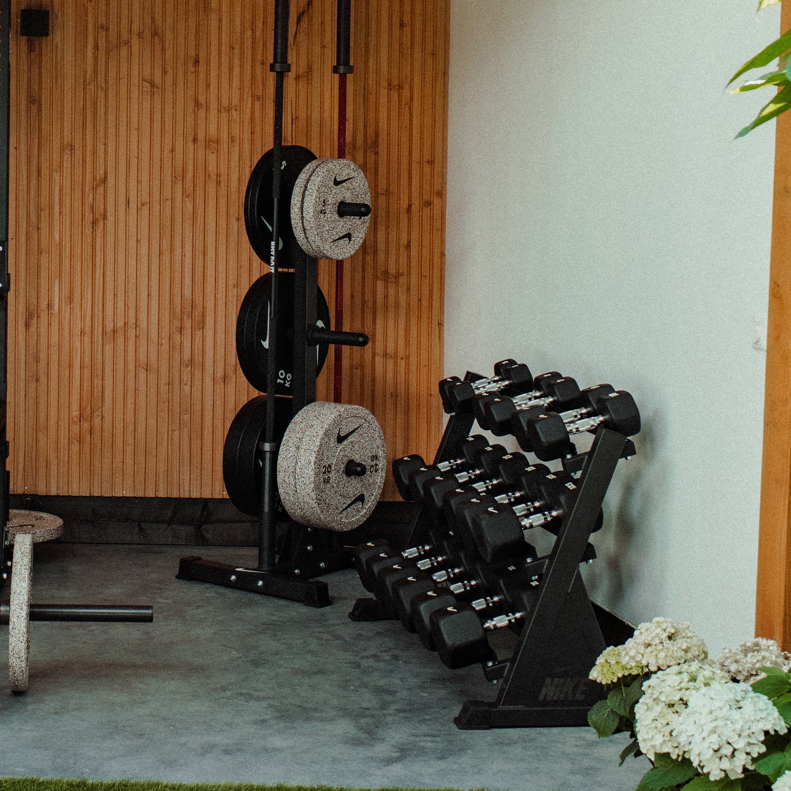 Nike Strength Hantelständer – Schwarz – Dreistufig