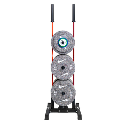 Nike Strength Gewichtsscheibenhalter und Langhantelhalter – Schwarz