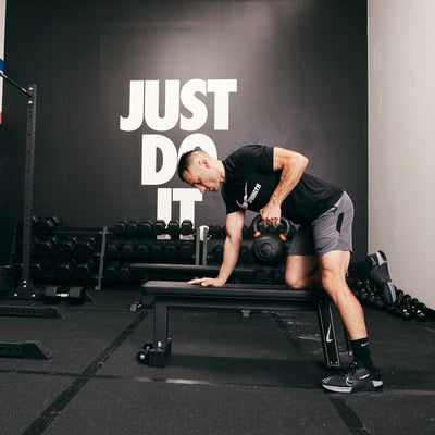 Nike Strength Rollhantelbank - Schwarz