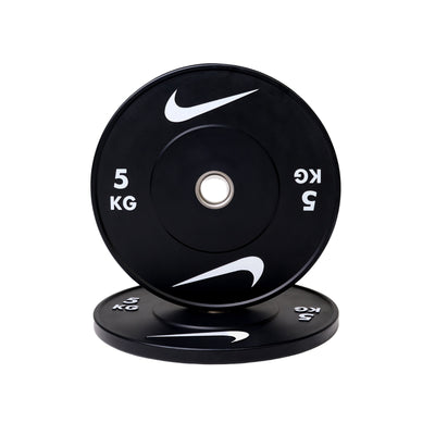 Nike Strength Gummi-Stoßfängerplatten-Set – Schwarz