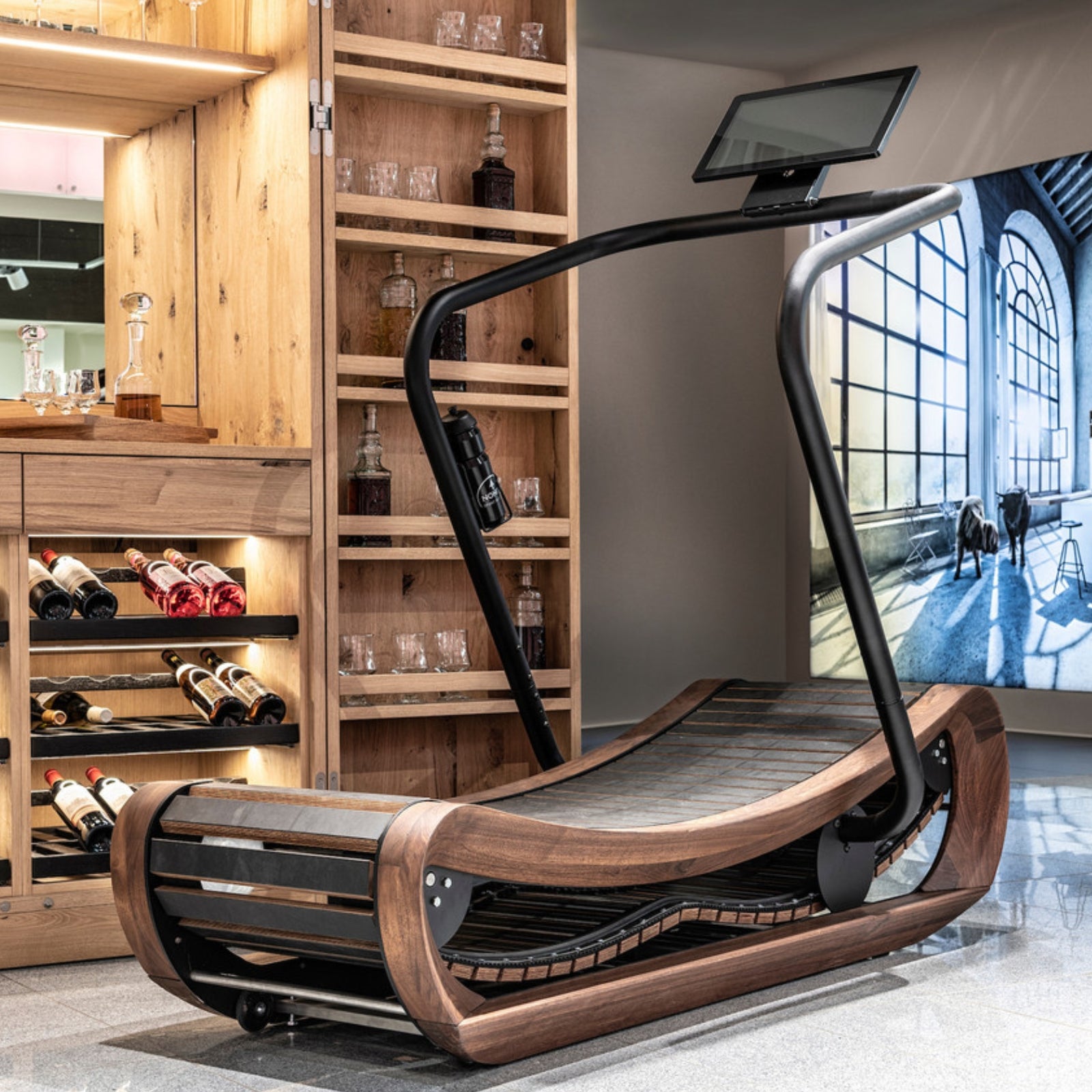 NOHRD SprintBok Pro Walnoot loopband - gratis installatie