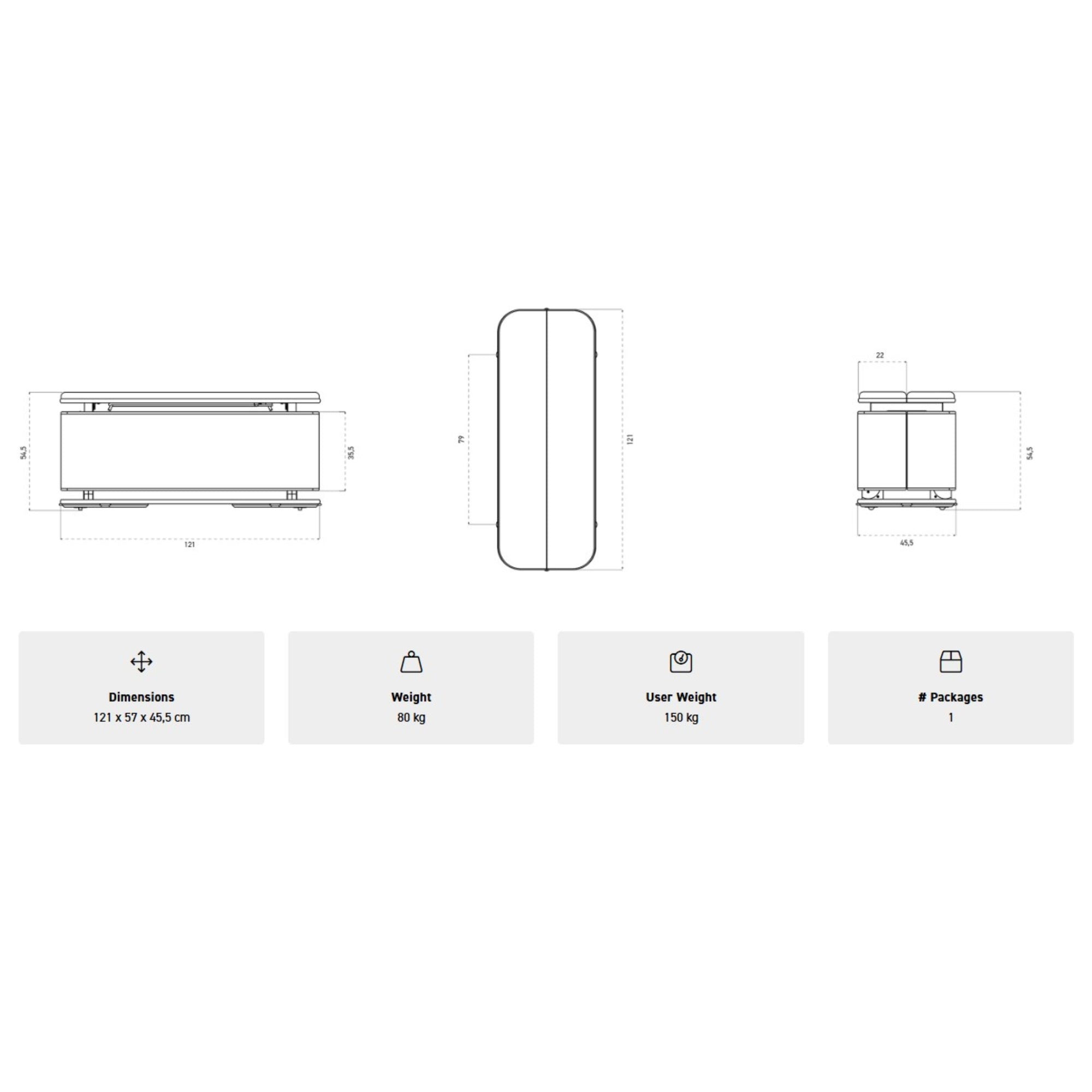 NOHRD CombiTrainer - Erweiterung für Sprossenwände - 6 Varianten