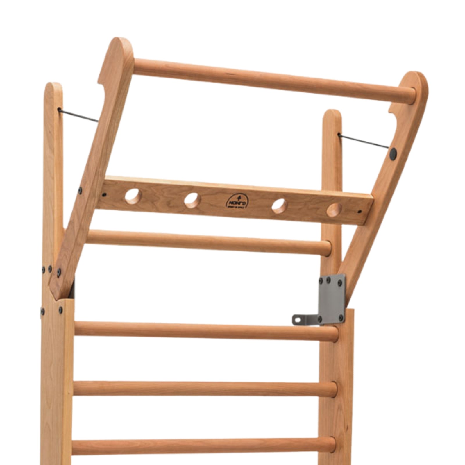 NOHRD Wallbars Cherry – Ausklappbares Wandregal – Kirschholz