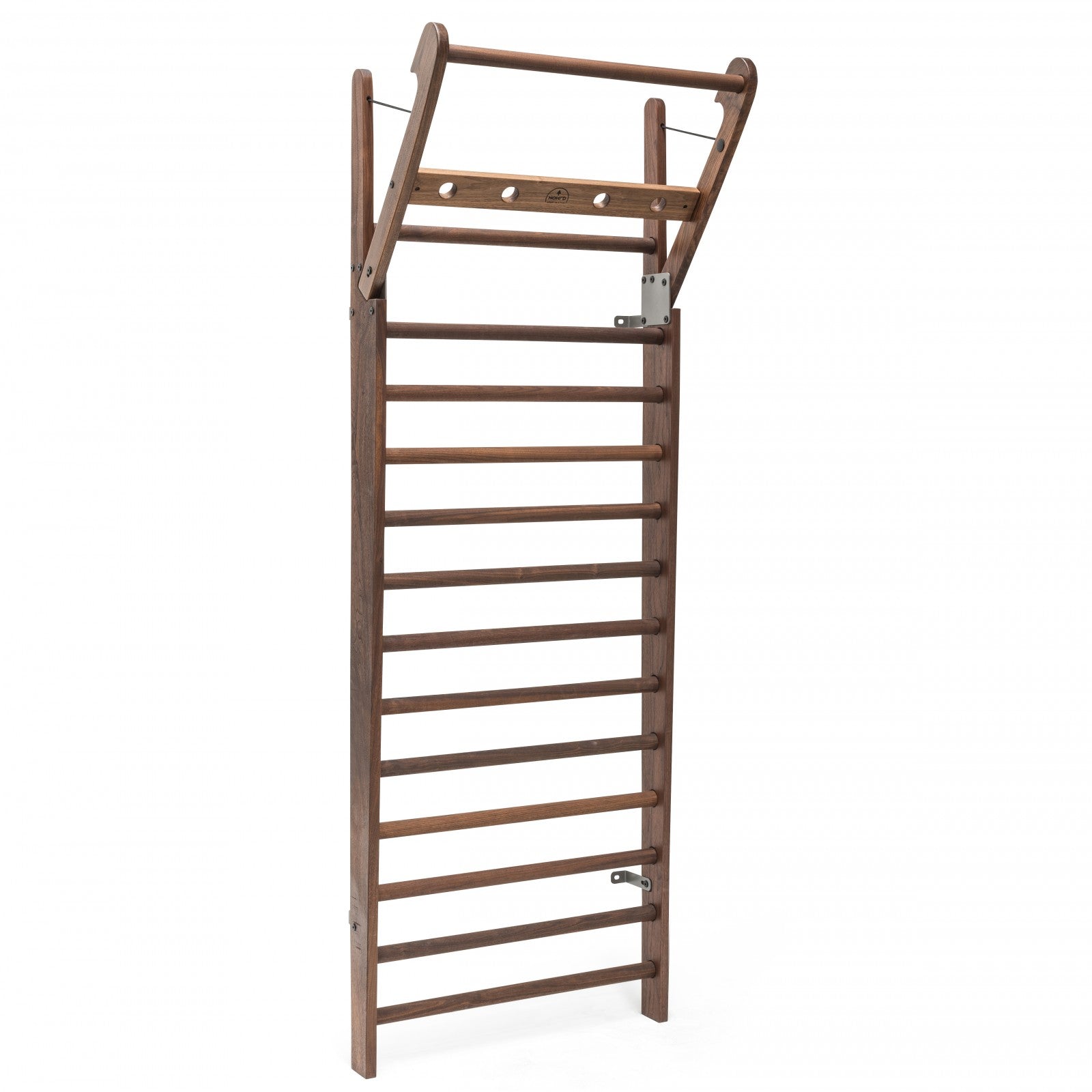 NOHRD Wallbars Walnut – Ausklappbares Wandregal – Walnuss