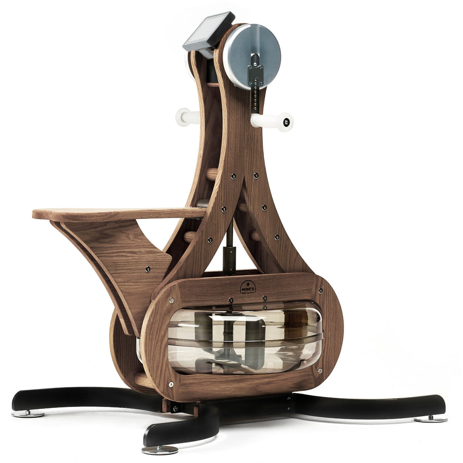 NOHRD WaterGrinder Vintage Oak Oberkörpertrainer – gebeizte Eiche – kostenlose Installation