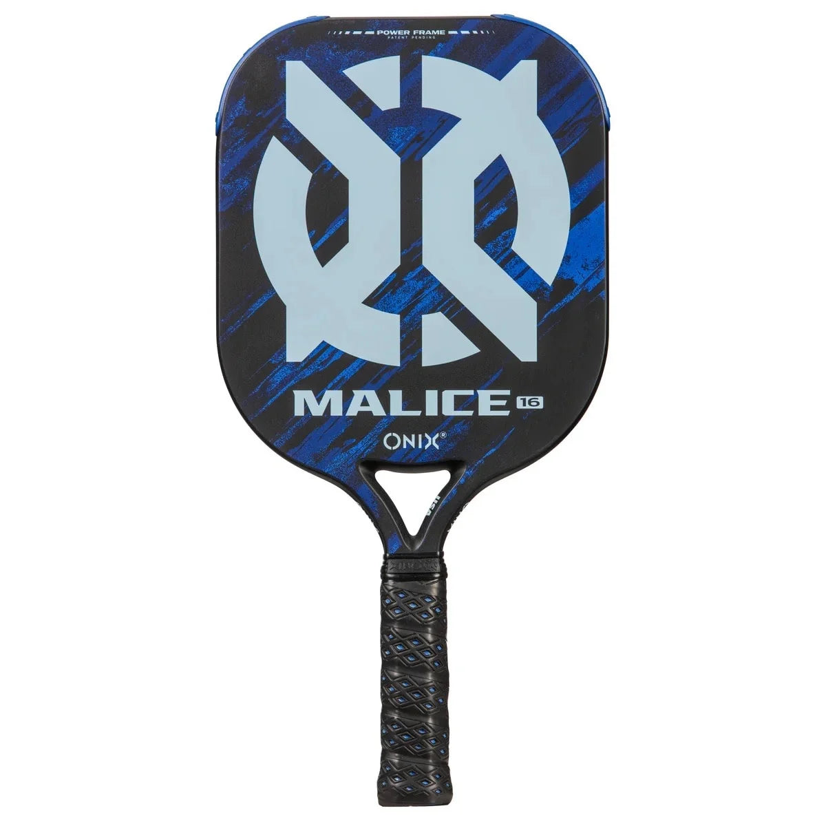 ONIX Malice 16 (Max Control) DB Open Throat Blue - Pickleball-Schläger - Turnierqualität