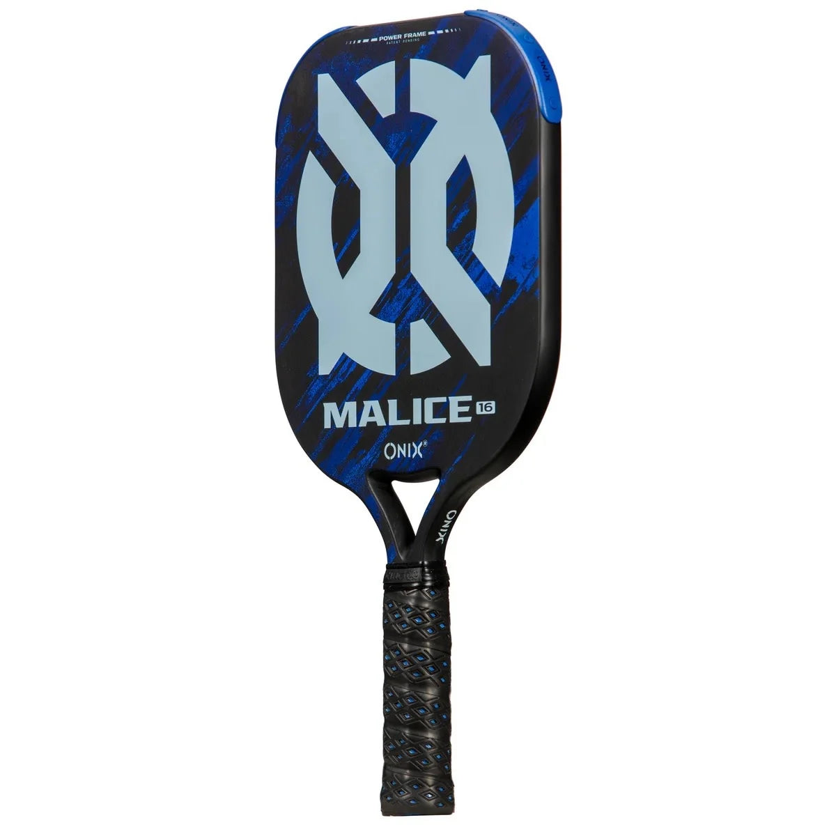 ONIX Malice 16 (Max Control) DB Open Throat Blue - Pickleball-Schläger - Turnierqualität