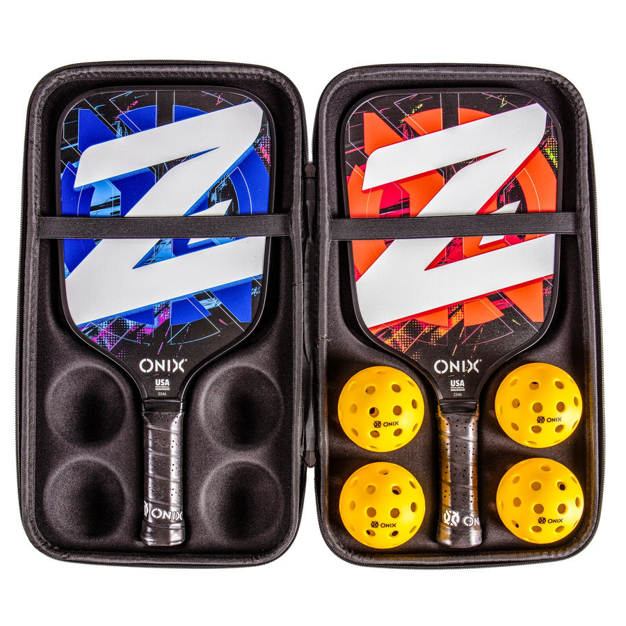 ONIX Z1 Pickleball-Set – 2 Pickleball-Schläger + Bälle (Freizeit)