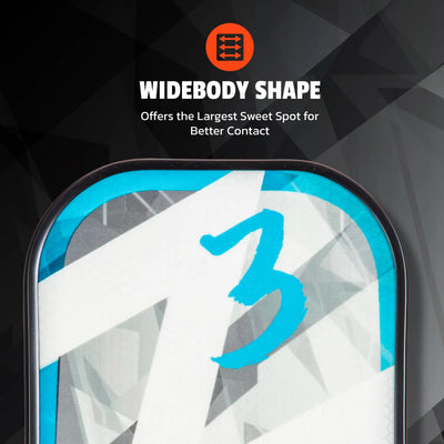 ONIX Z3 Composite Blau - Pickleball-Schläger für Freizeitspieler