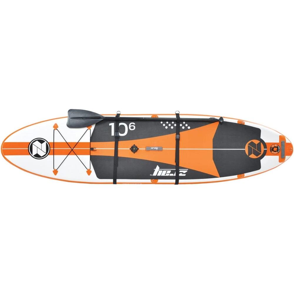 Aufblasbares Windsurfbrett/SUP-Board-Hybrid mit Zubehör – Zray W2 10'6" – 320 cm