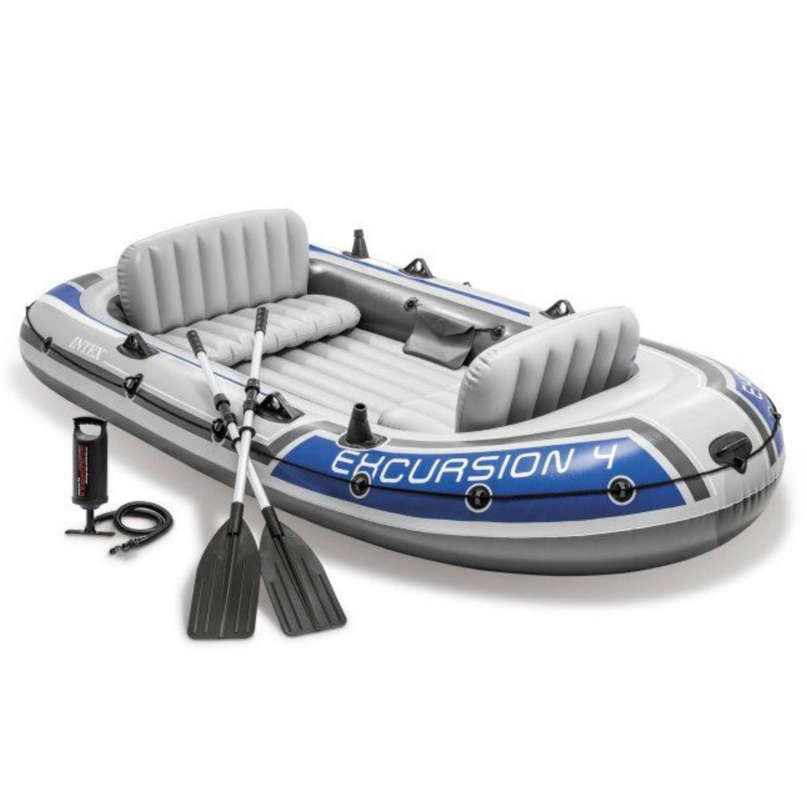 Intex Excursion Schlauchboot für 4 Personen – 315 x 165 cm