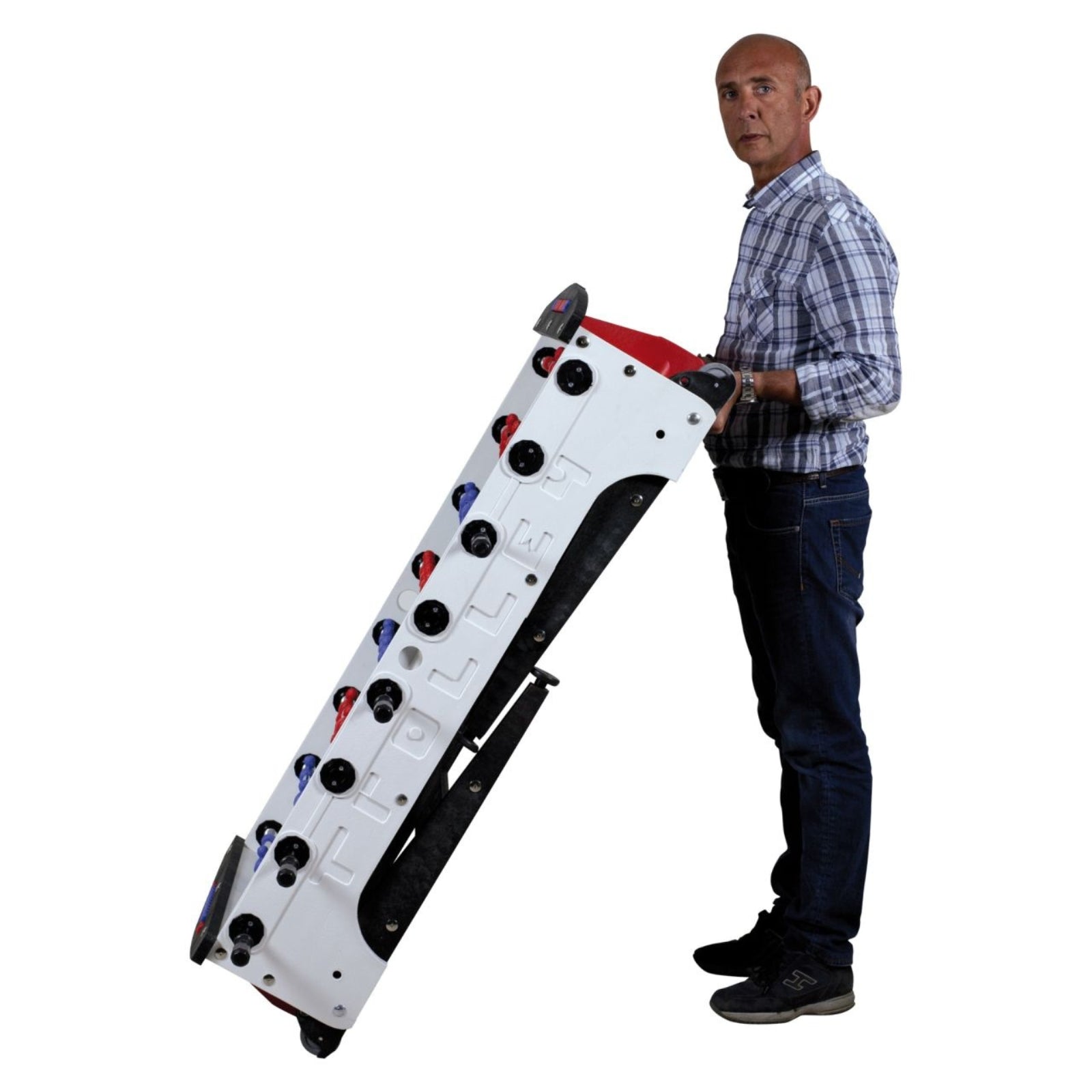 Opklapbare tafelvoetbaltafel voor buiten - NordItalia Outdoor Storm Trolley