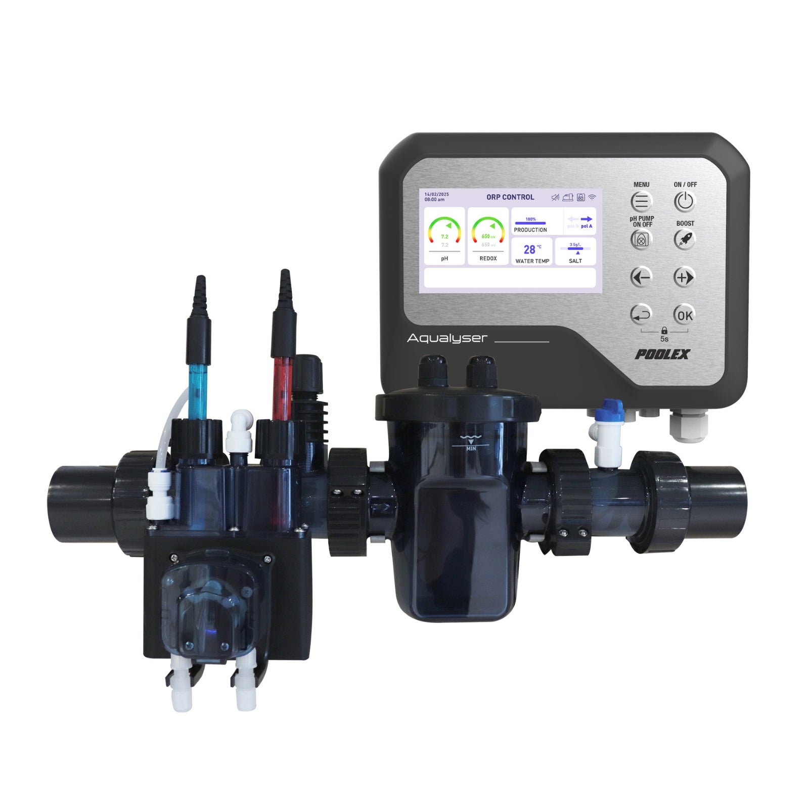 Poolex Turbo Salt Electrolyzer - Salzchlorinator / Salzelektrolysesystem für Schwimmbäder