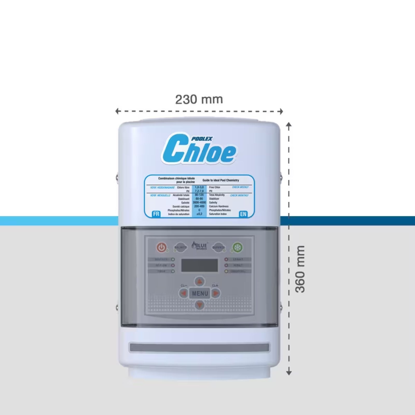 Poolex Turbo Salt Electrolyzer - Salzchlorinator / Salzelektrolysesystem für Schwimmbäder