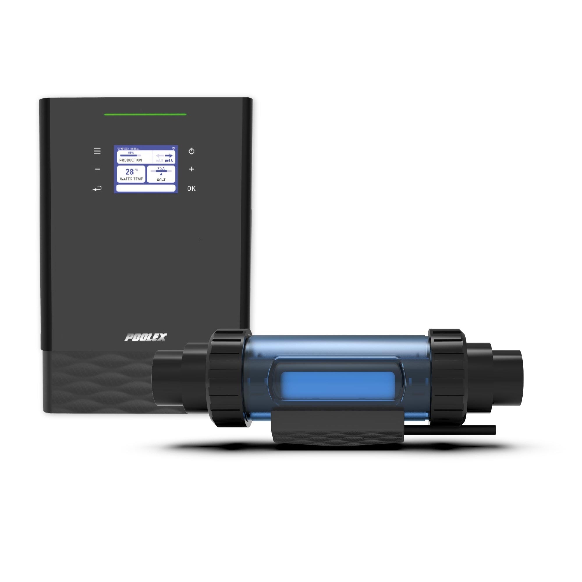 Poolex Modulyser - Zoutelektrolyse-systeem voor zwembaden met intuïtieve interface