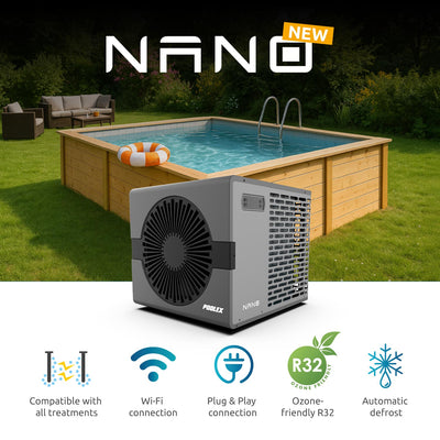 Poolex Nano 2025 (5kW) Reversible - Warmtepomp voor zwembaden/spa's tot 30 m3