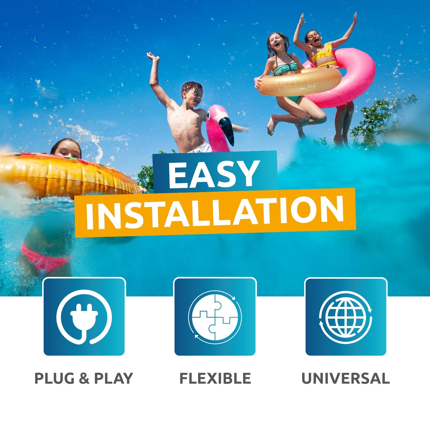 Poolex Nano 2025 (5kW) Reversible - Warmtepomp voor zwembaden/spa's tot 30 m3