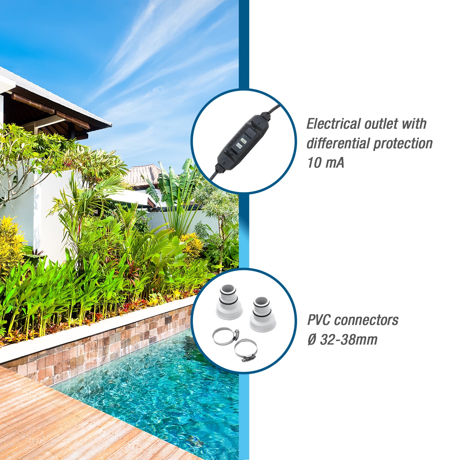 Poolex Nano Action (5kW) - Wärmepumpe für (Schwimm-)Pools bis 35 m3