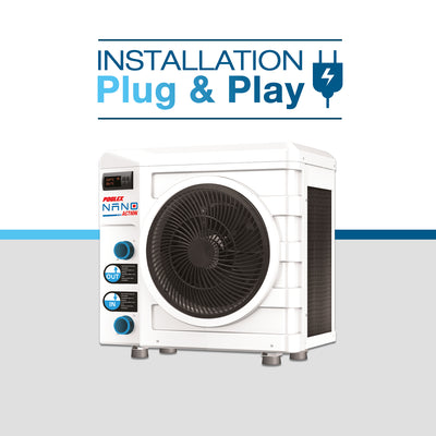 Poolex Nano Action (5kW) - Wärmepumpe für (Schwimm-)Pools bis 35 m3