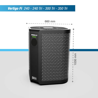 Wärmepumpe Poolex Silverline Top FI 120 für Schwimmbäder bis 50-70 m3