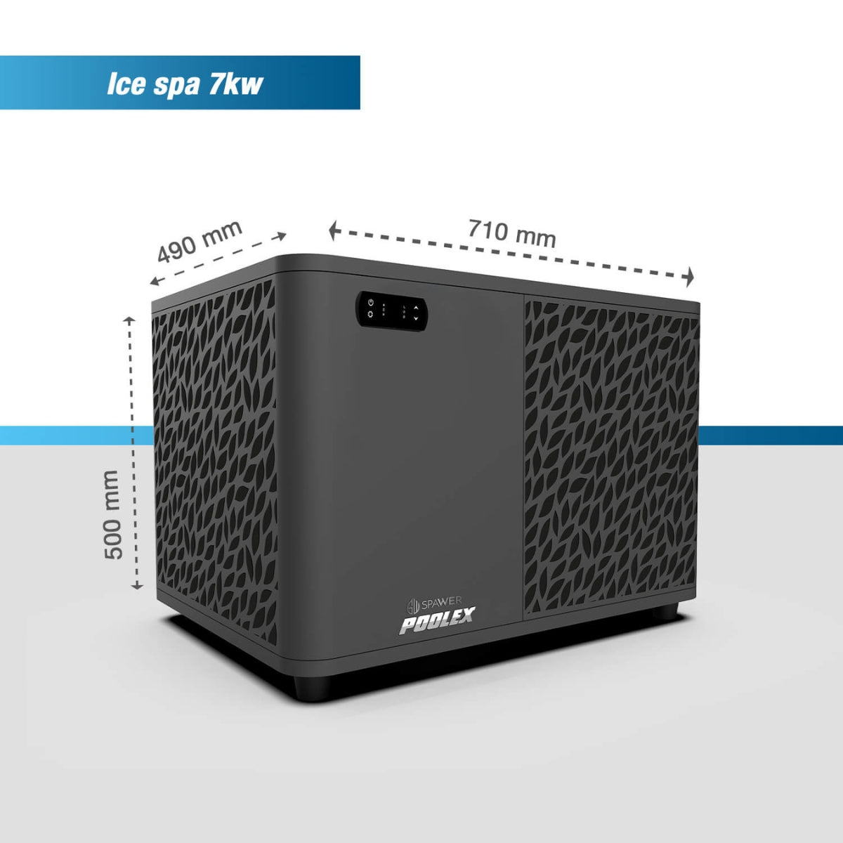 Poolex Spawer IceSpa 7 kW - Wärmepumpe für Spas bei kalten Bedingungen
