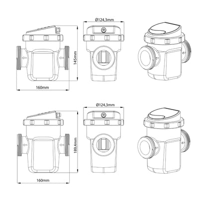Poolex Turbo Salt Electrolyzer - Salzchlorinator / Salzelektrolysesystem für Schwimmbäder