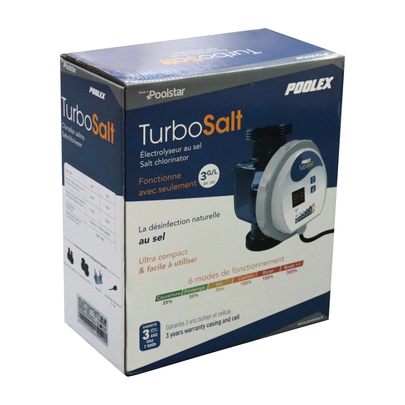 Poolex Turbo Salt Electrolyzer - Salzchlorinator / Salzelektrolysesystem für Schwimmbäder