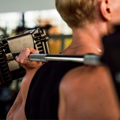 Powerblock PBPRO100SB Pro 100 Gerade Stange Langhantel für Powerblock Pro 100 Kurzhanteln