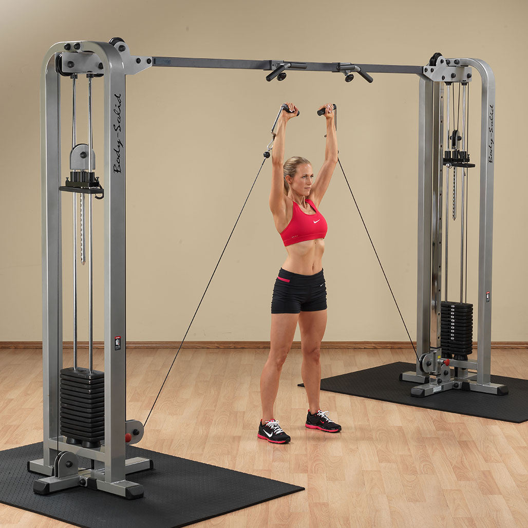 Body-Solid Pro Clubline SCC1200 Kabelzug-Crossover - Bolzengewichte
