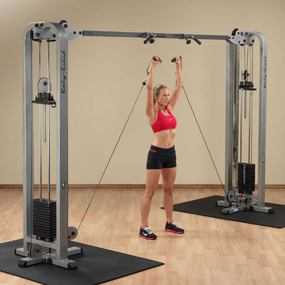 Body-Solid Pro Clubline SCC1200 Kabelzug-Crossover - Bolzengewichte