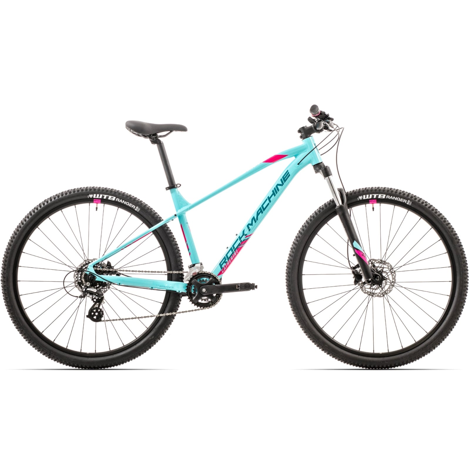Rock Machine Catherine 10-29 Mountainbike Türkis - 29-Zoll-Räder / Unisex 14V Hydraulische Scheibenbremsen