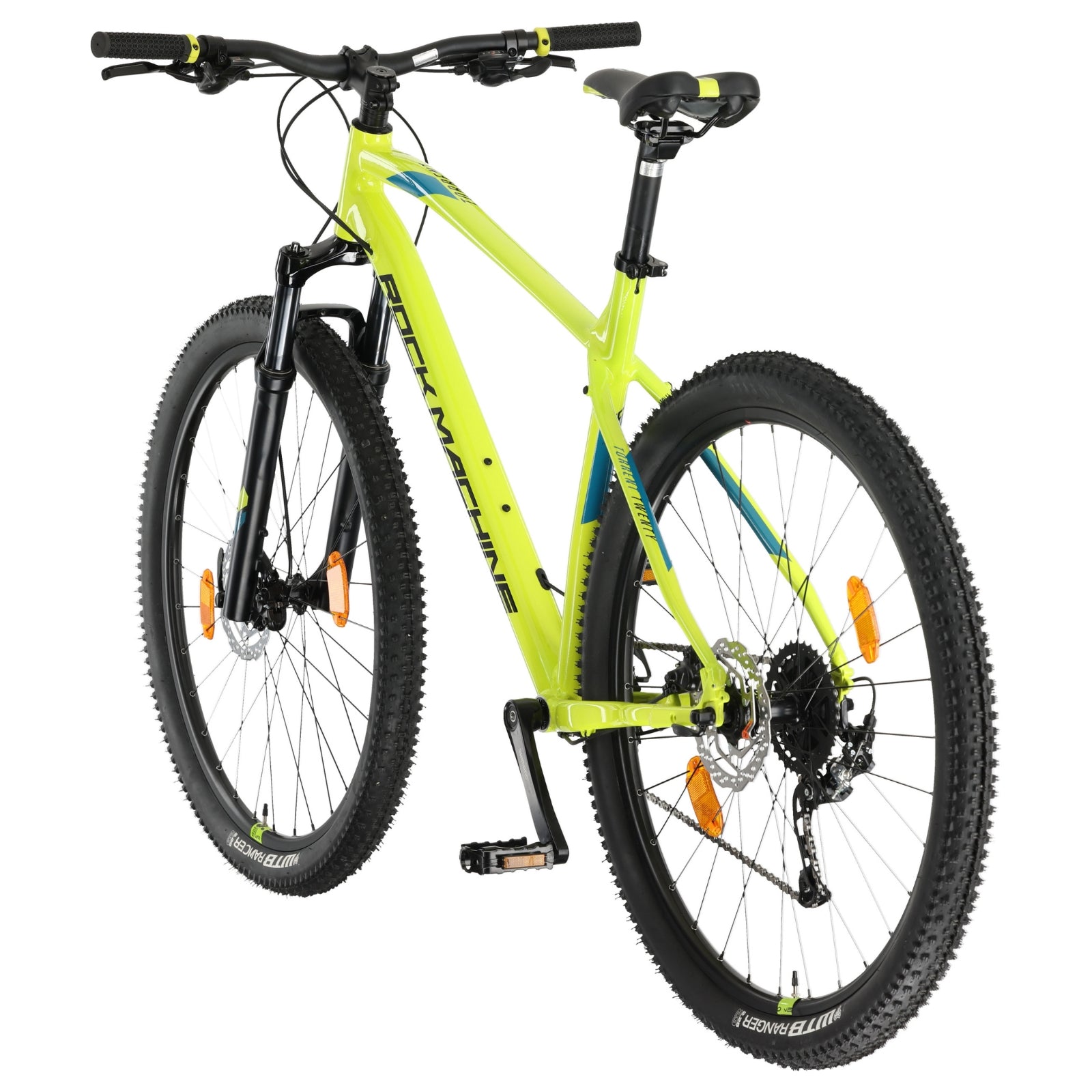 Rock Machine Torrent 20-29 Mountainbike Gelb XL - 29-Zoll-Räder / Unisex 18V Hydraulische Scheibenbremsen