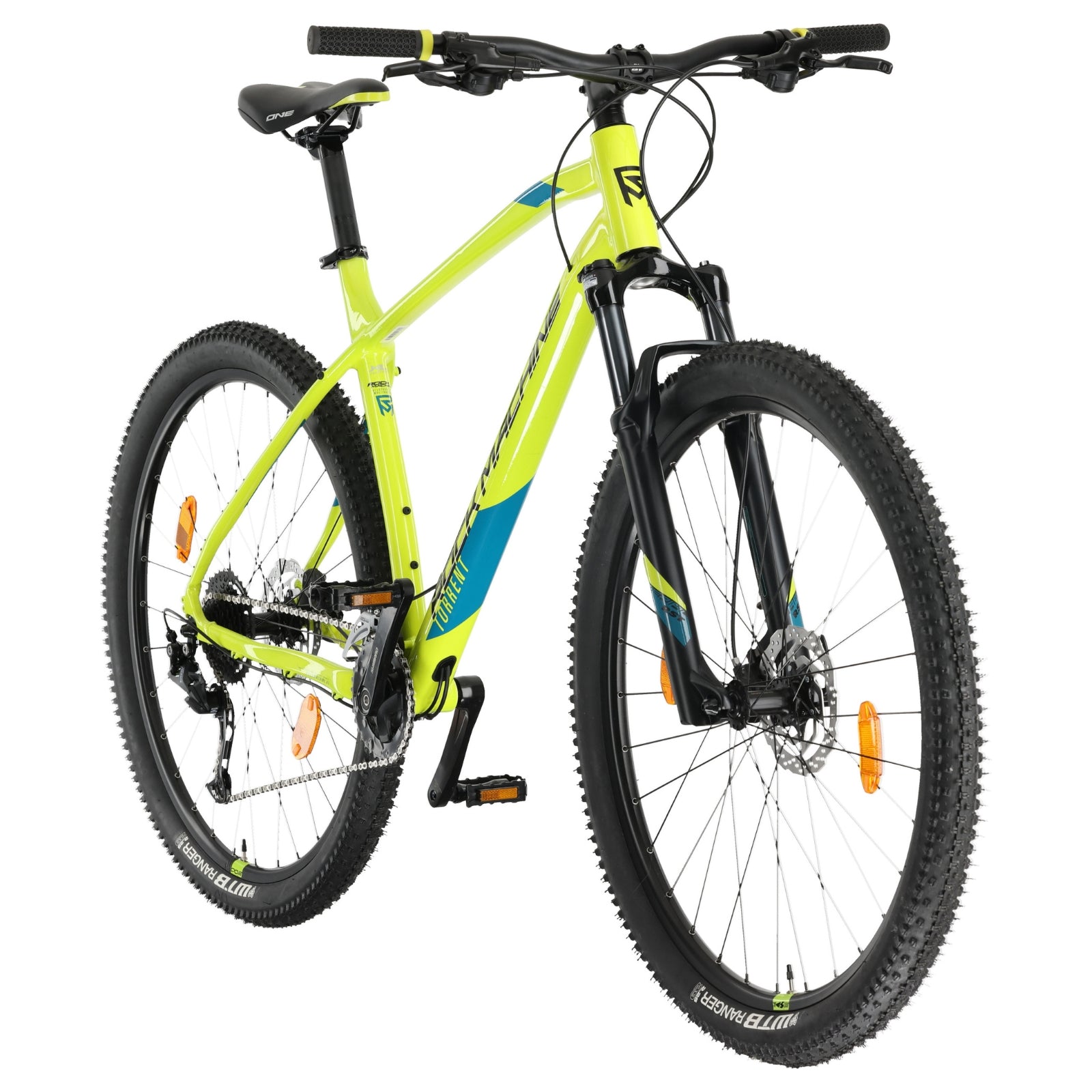 Rock Machine Torrent 20-29 Mountainbike Gelb XL - 29-Zoll-Räder / Unisex 18V Hydraulische Scheibenbremsen