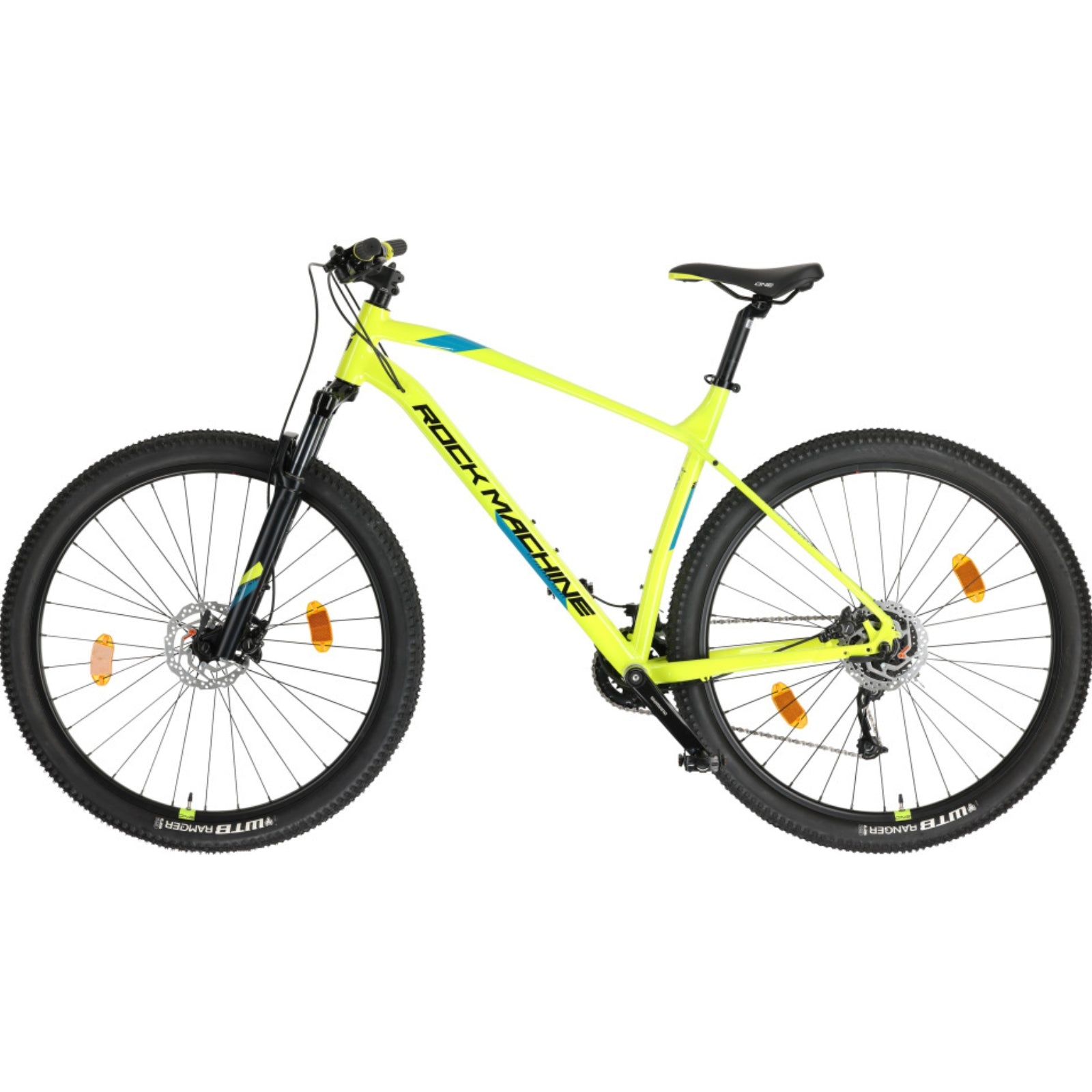 Rock Machine Torrent 20-29 Mountainbike Gelb XL - 29-Zoll-Räder / Unisex 18V Hydraulische Scheibenbremsen