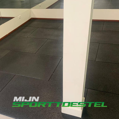 Gummi 100 x 100 x 1,5 cm Bodenelemente / Sportboden für Sport- &amp; Fitnessbereiche - jetzt mit kostenloser Verlegung