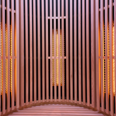 Infraroodsauna voor 1 persoon - Holl's Moon - Zwart