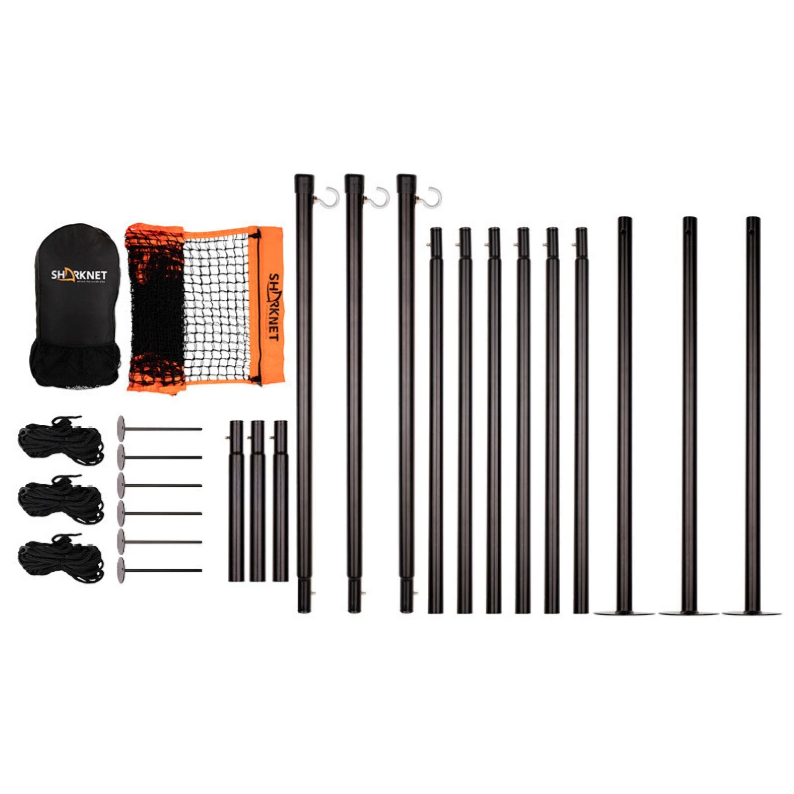 Dreiecknetz für Volleyball/Badminton - multifunktional - Sharknet