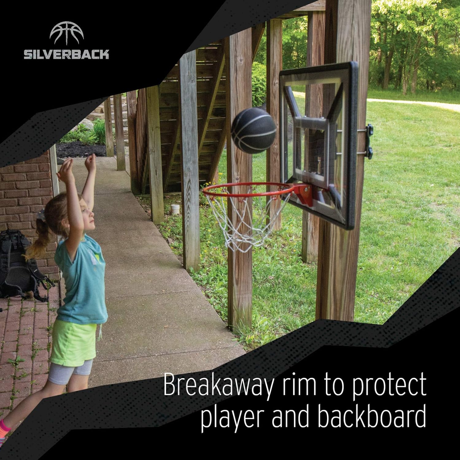 Goaliath GoTek 54 Wandhalterung – Basketball-Rückwand zur Wandmontage