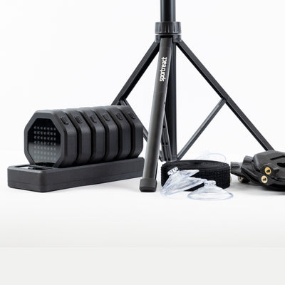 Sportreact Starter Kit – Komplettes reaktives Beweglichkeitssystem – interaktives Sensorsystem für Reaktionszeit und Timing für Mannschaftssportarten, Leichtathletik, Schlägersportarten, Kampfsport und mehr