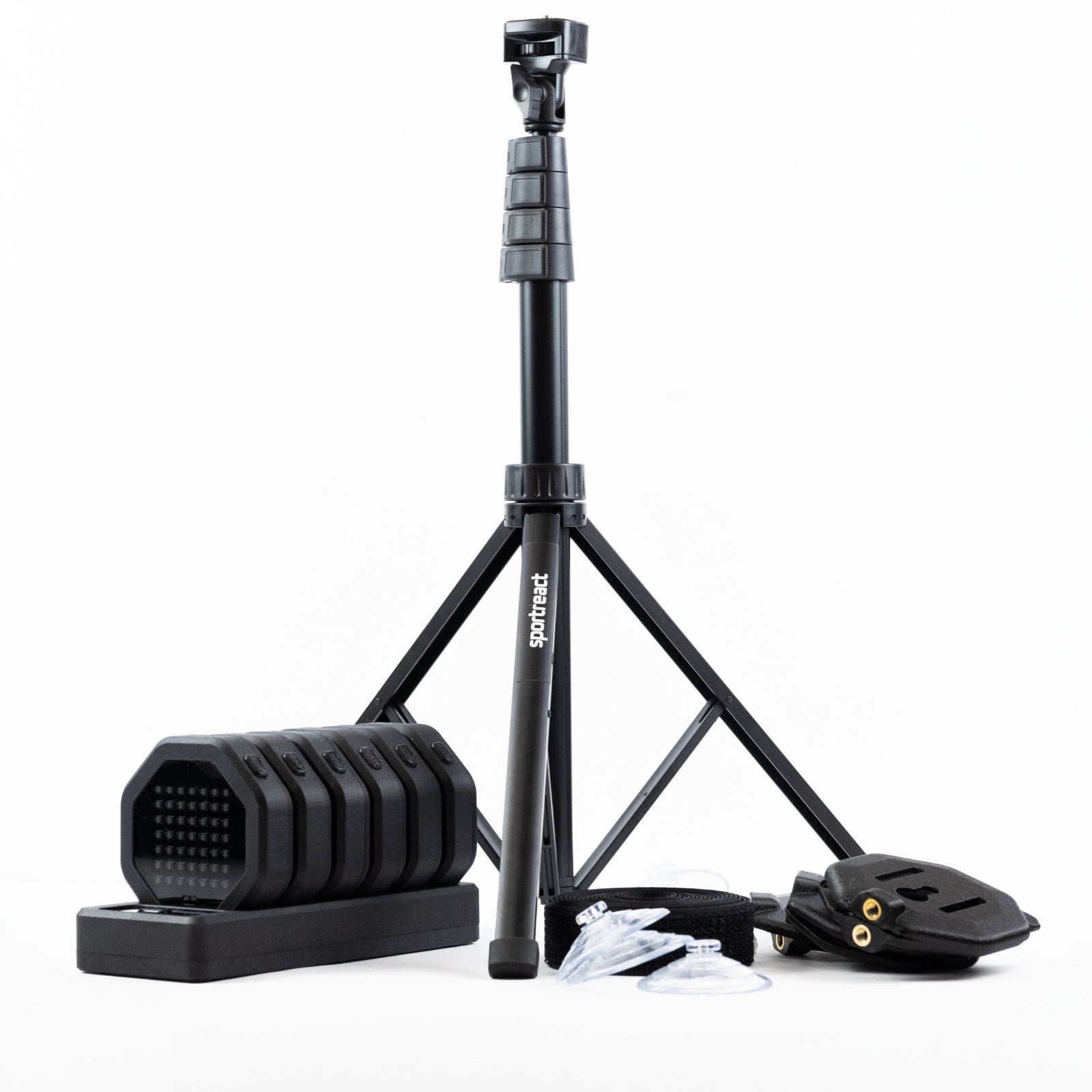 Sportreact Starter Kit – Komplettes reaktives Beweglichkeitssystem – interaktives Sensorsystem für Reaktionszeit und Timing für Mannschaftssportarten, Leichtathletik, Schlägersportarten, Kampfsport und mehr