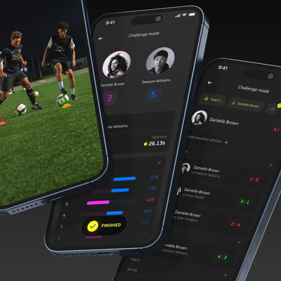 Sportreact Starter Kit – Komplettes reaktives Beweglichkeitssystem – interaktives Sensorsystem für Reaktionszeit und Timing für Mannschaftssportarten, Leichtathletik, Schlägersportarten, Kampfsport und mehr