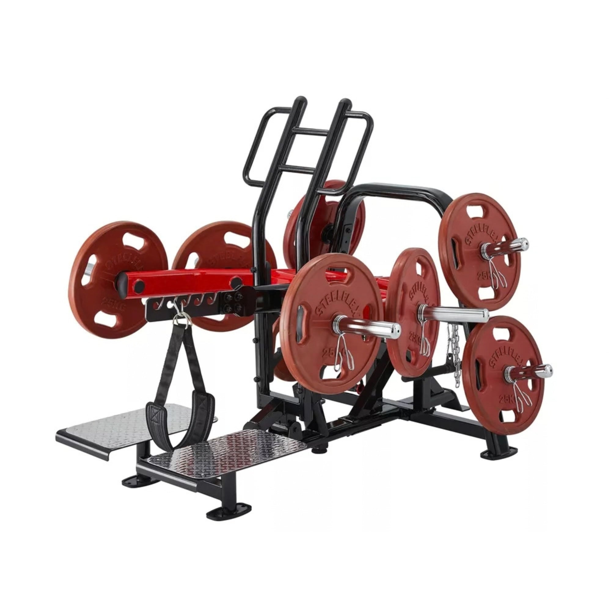Belt Squat Machine - Plate Loaded - Steelflex PLSBS-BR