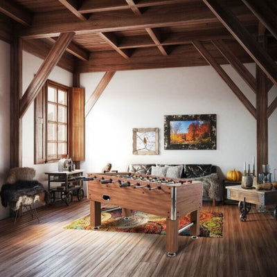 Tafelvoetbaltafel - Bandito Profi Soccer Deluxe Bruin