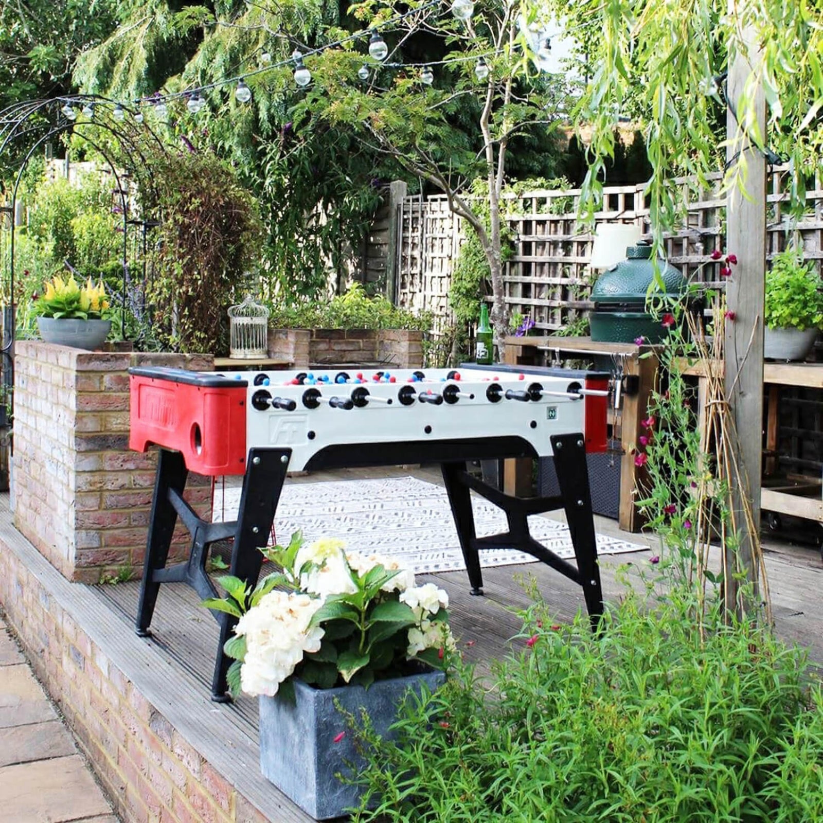 Tafelvoetbaltafel voor buiten - NordItalia Outdoor Storm F1