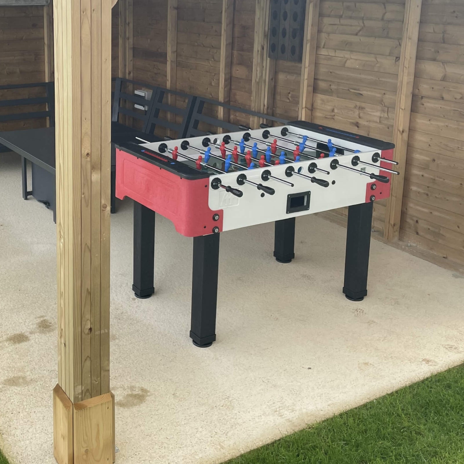 Tafelvoetbaltafel voor buiten - NordItalia Outdoor Storm F2