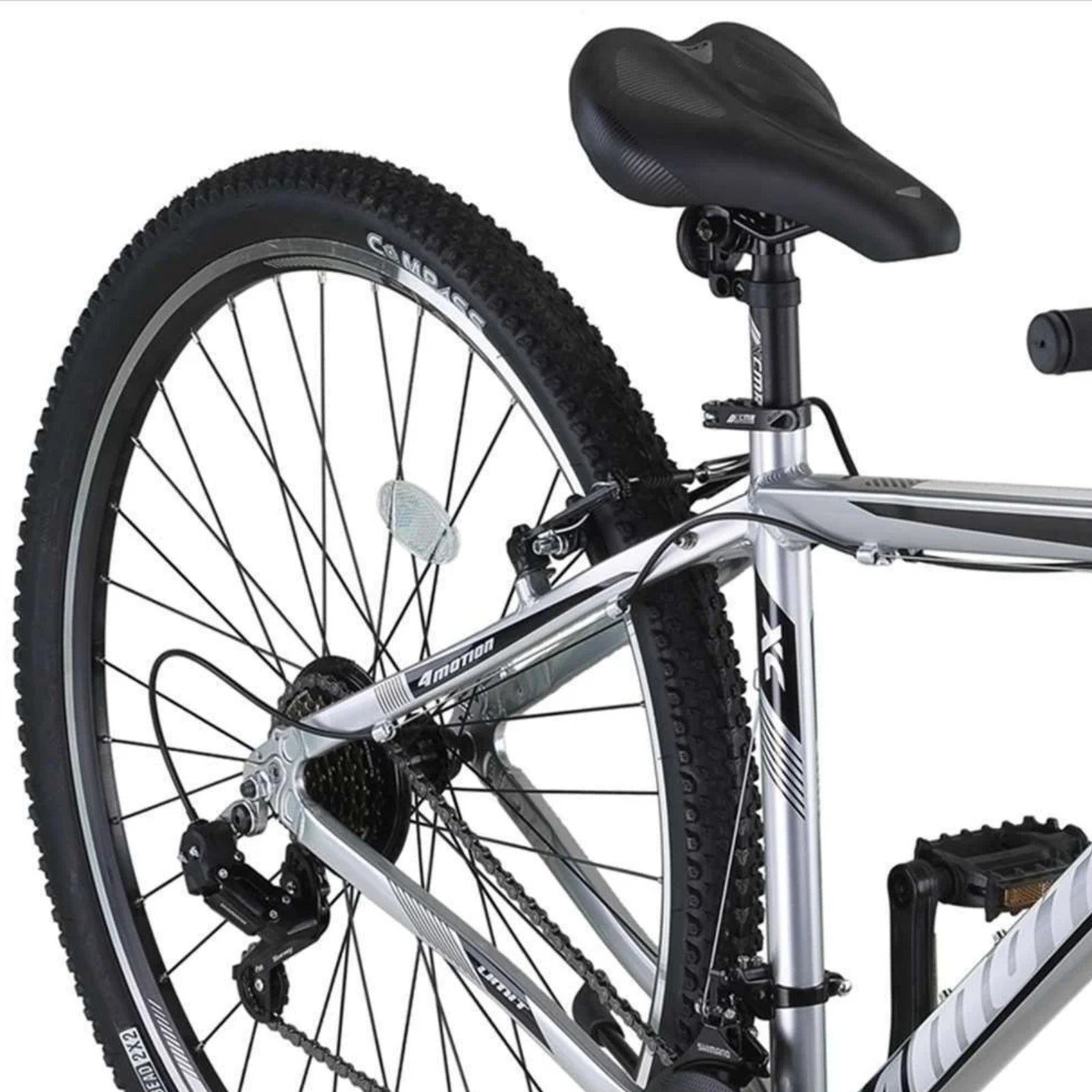 Umit 4 Motion Mountainbike Chrom/Schwarz - 27,5-Zoll-Räder / Unisex 21V V-Bremsen