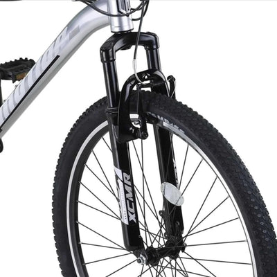 Umit 4 Motion Mountainbike Chrom/Schwarz - 27,5-Zoll-Räder / Unisex 21V V-Bremsen