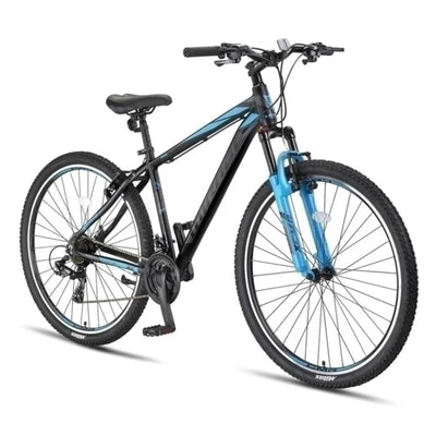 Umit Mirage Mountainbike Schwarz/Blau - 27,5-Zoll-Räder / Unisex 21V V-Bremsen
