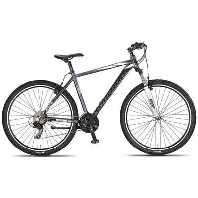 Umit Mirage Mountainbike Weiß/Anthrazit - 27,5-Zoll-Räder / Unisex 21-Gang-V-Bremsen